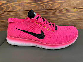 Жіночі кросівки Nike Free 5.0 Flyknnit Pink