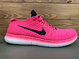 Жіночі кросівки Nike Free 5.0 Flyknnit Pink, фото 3