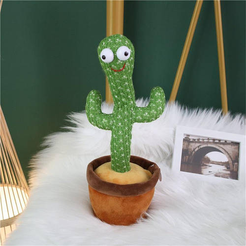Купить Танцующий плюшевый кактус, Dancing cactus, Игрушка танцующий ...