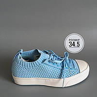 Кеди дитячі Native Shoes Jefferson 2.0 Liteknit (Sky Blue/Shell White). Оригінал