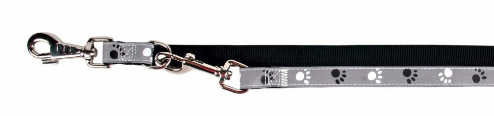 

Trixie TX-12215 поводок для собак Silver Reflect Adjustable Leash 2,00 м / 20 мм