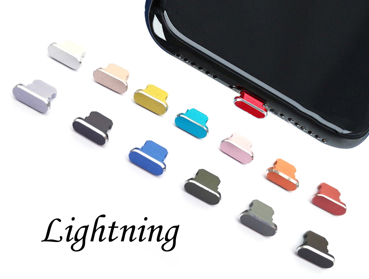 Заглушка от пыли в разъём Lightning для Iphone Cyan (ID#1486195791), цена:  100 ?, купить на Prom.ua