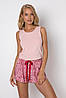 Жіночий домашній комплект топ та шорти Aruelle Erin Pajama Short, фото 3