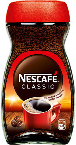 Купить Кофе растворимый Nescafe Classic, 200г, Польша, Нескафе Классик ...