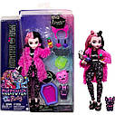 Шарнірна лялька Монстер Хай Дракулаура Піжамна Вечірка Monster High Draculaura Creepover Party​ 2022, фото 8