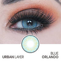 Контактные цветные линзы Urban Layer Orlando Blue