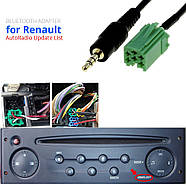 AUX кабель 3.5 мм (штекер) для Renault Megane Clio Kangoo Laguna Scenic Traffic Espace symbol 6-pin mini ISO, фото 4