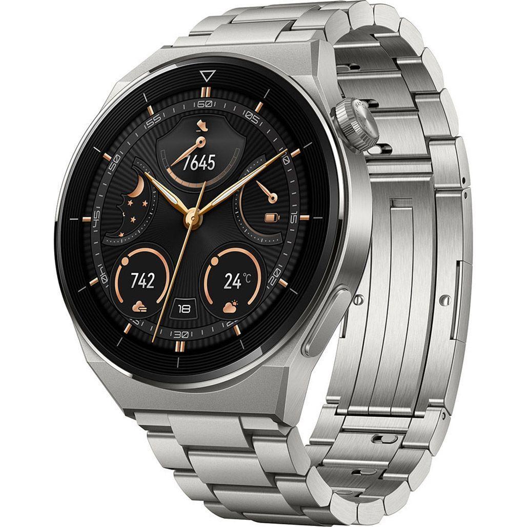 Умные часы HUAWEI Watch GT 3 Pro 46mm Titanium (55028834) - фото 1 - id-p1812710306