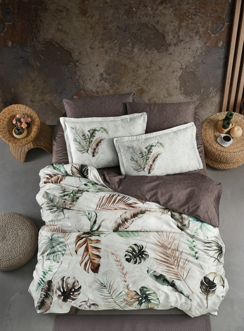 Постільна білизна La Romano преміум сатин Hira Iron 300TC Turkey