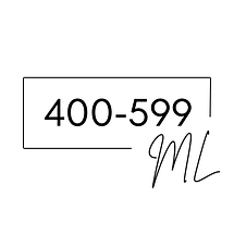 400 - 599 мл