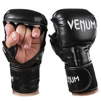 Перчатки для единоборств черный Venum MMA, размер L