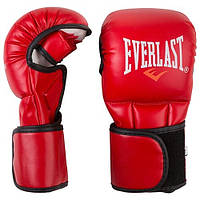 Перчатки для единоборств красные Everlast MMA, размер M
