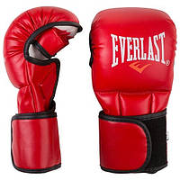 Перчатки для единоборств красные Everlast MMA, размер L