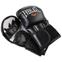 Перчатки для единоборств черные Everlast MMA, размер M