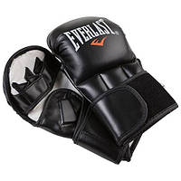 Перчатки для единоборств черные Everlast MMA, размер L