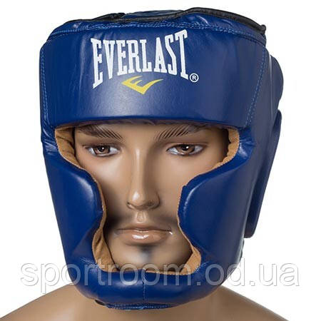 Шолом для єдиноборств синій Everlast Flex EVF475 розмір S