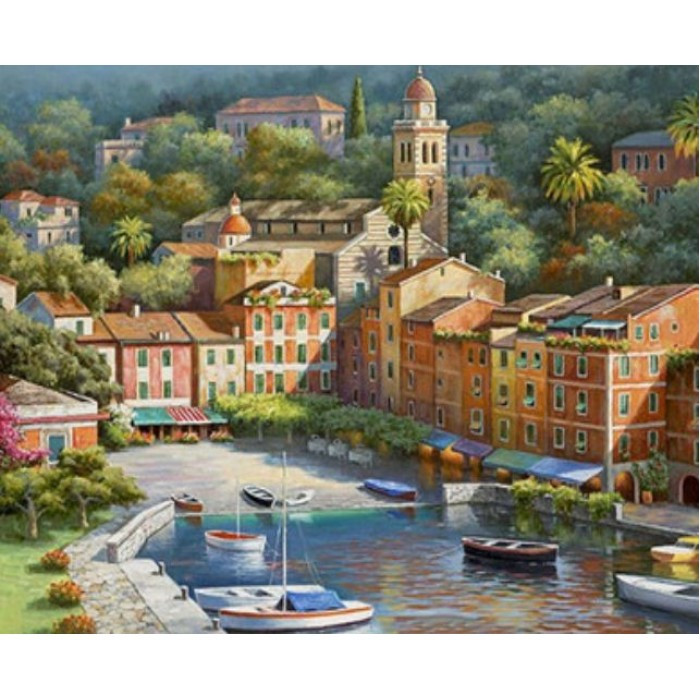 Картина за номерами 40х50 см DIY Тиха Гавань (EPH9366)