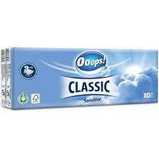Серветки паперові OOOPS Classic 3-х шар. 10 шт/уп. Класік (5998648702422)