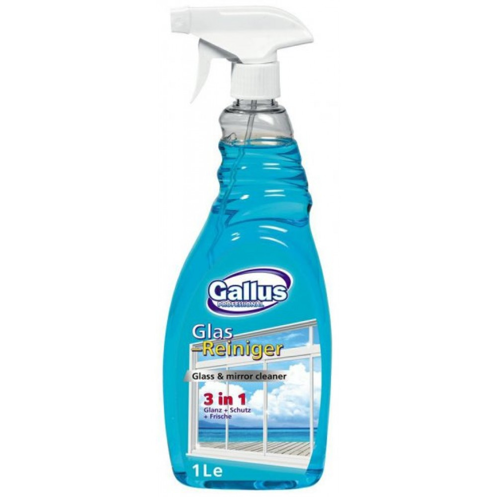 Засіб для миття скла Gallus Glasreiniger 1 л (4251415301541)
