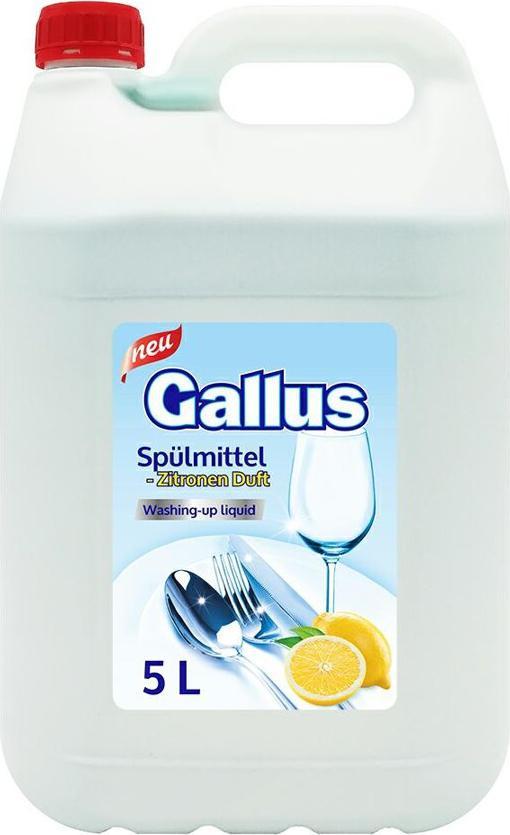 Засіб для миття посуду Gallus 5 л (4251415301411)