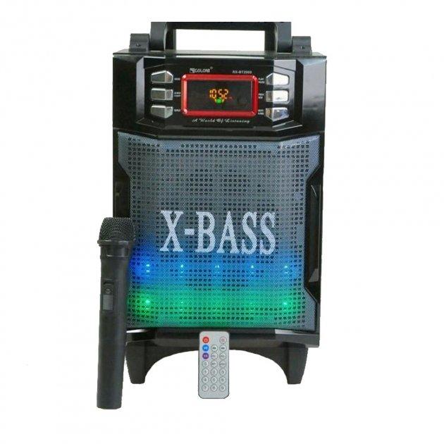 Акустична система Golon RX-2900 | bluetooth колонка з пультом та мікрофоном