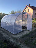Теплиця "Косиця" 4 х 6 м, (труба оцинкована 20х20 мм.), повний комплект "Преміум", плівка UV-4, 120 мкм., фото 8