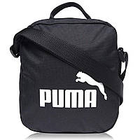Puma No.1 Logo Portable Bag 076055 01 Сумка на плечо месседжер барсетка оригинал черная унисекс