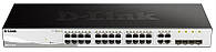 D-Link Комутатор DGS-1210-28/E 24xGE, 4xGE/SFP, WebSmart