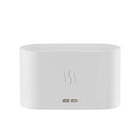 Портативний ультразвуковий зволожувач повітря зі світлодіодним підсвічуванням і пультом Kinscoter DQ-701 Білий