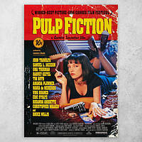 Плакат постер "Криминальное чтиво / Pulp Fiction" №1