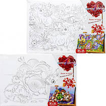 Розпис на полотні "Canvas Painting" 21см*31см ДТ-ОО-09305 MZOPT, фото 4