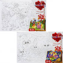 Розпис на полотні "Canvas Painting" 21см*31см ДТ-ОО-09305 MZOPT, фото 5