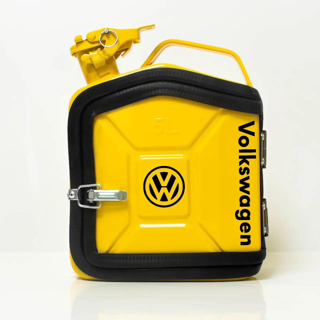 Каністра-бар на подарунок автомобілісту на 5л. "VW" Жовтий