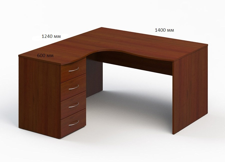Кутовий стіл БЮ 1133025 (1400*1240*750)
