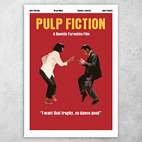 Плакат постер "Криминальное чтиво / Pulp Fiction" №5