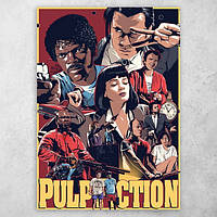 Плакат постер "Криминальное чтиво / Pulp Fiction" №6