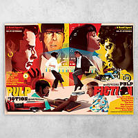 Плакат постер "Криминальное чтиво / Pulp Fiction" №7 А3