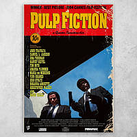 Плакат постер "Криминальное чтиво / Pulp Fiction" №8