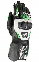МОТОРУКАВИЦІ ШКІРЯНІ FURYGAN FIT-R2 BLACK/WHITE/GREEN
