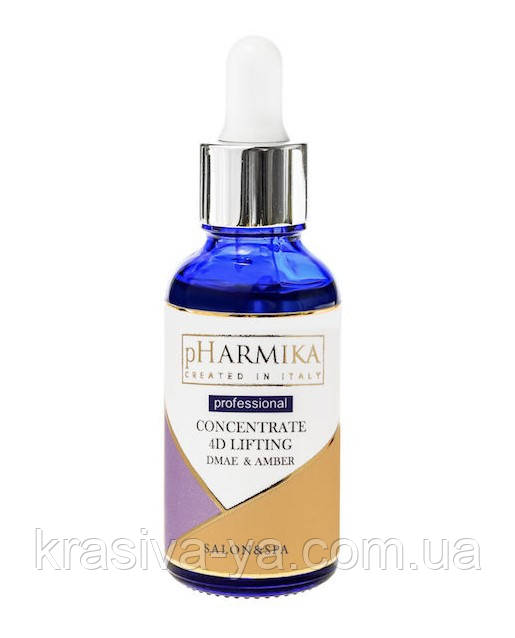 Концентрат 4D ліфтинг з DМАЄ та бурштинової кислоти Concentrate 4D lifting DМАЕ & AMBER, 30 мл