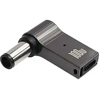 Переходник STLab PD100W-7.4X5.0MM-DELL USB Type-C (мама) - DC Jack 7.4x5.0mm (тато) для зарядки ноутбука