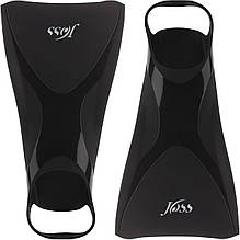 Ласти для плавання дитячі Joss Fins, Чорний, 32-33