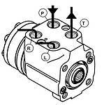 Комплект переобладнання ЮМЗ-6 з ГУРа на насос-дозатор (гідроруль), фото 4