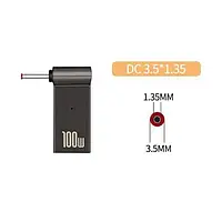 Переходник STLab PD100W-3.5x1.35mm Type-C (мама) - DC 3.5x1.35mm (тато) ASUS для зарядки ноутбука