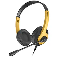 Накладные наушники A4Tech Fstyler FH100U Black Yellow (4711421977111)