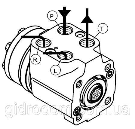 Комплект переоборудования МТЗ-82 с ГУРа на насос-дозатор (гидроруль) - фото 4 - id-p306455940