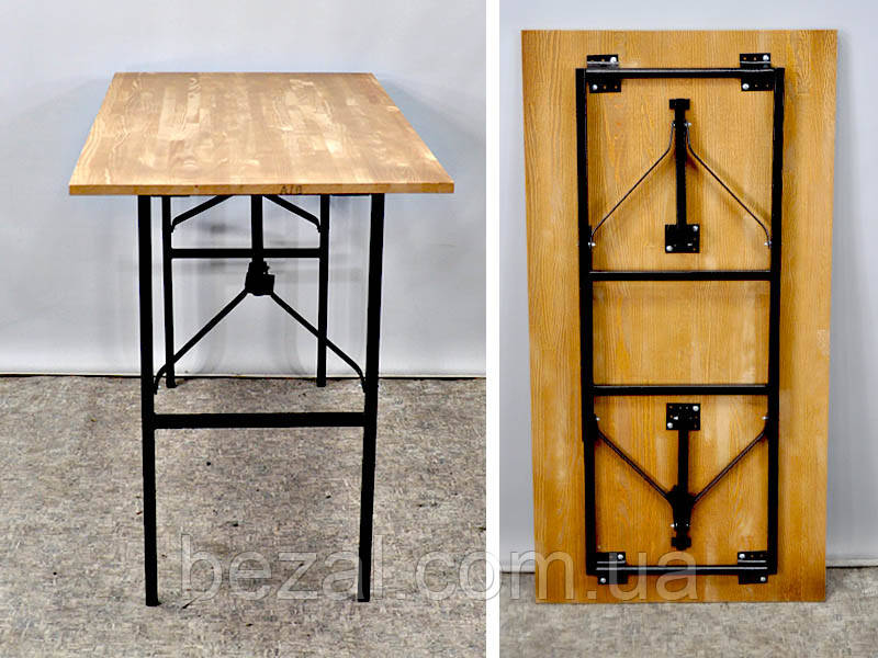 Стіл розкладний стільниця ЛДСП 1200*600*750мм Kompred OL665/1, фото 1