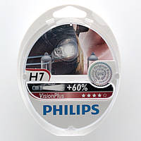 Лампа автомобільна галогенна PHILIPS VisionPlus H7 12972VP 2 шт (399387)