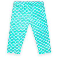 Укорочені лосини для дівчинки, м'ятні 13193, Gabbi Габбі 98 р. М'ятний