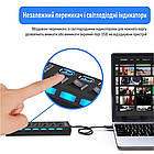 USB-хаб XON SmartHub Switch 7хUSB3.0 Чорний (UHASP070073B 5030), фото 5